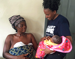 Newborn saved in Sierra Leone is named after Project HOPE CEO