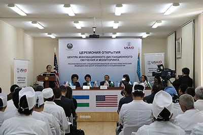 Center for Innovative Distance Training and Monitoring in Tashkent