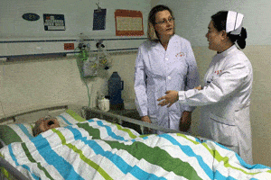 Nurses train in palliative care Wuhan