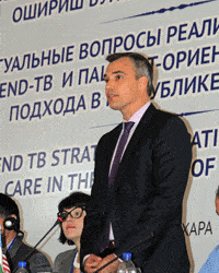 End TB conference in Uzbekistan