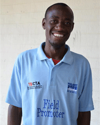 David, Project HOPE Field Promoter at the TB clinic in Namibia 