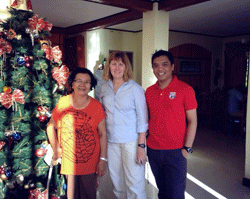 December 2013 Volunteer of the Month Elizabeth Harrell, RN spends Christmas in the Philippines