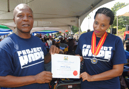 Project HOPE receives Ebola award in Sierra Leone
