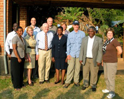 The Project HOPE Delegation in Africa 2012.
