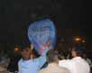 Participants launch lantern for WDD in India