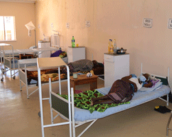 TB hospital in Kavango region of Namibia