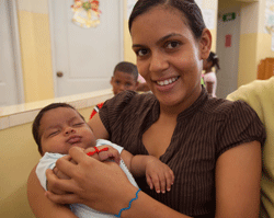 Project HOPE supports three women's and children's health clinics in the Dominican Republic