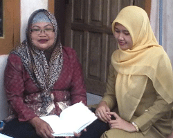 Project HOPE trained kader helps women and children in Indonesia