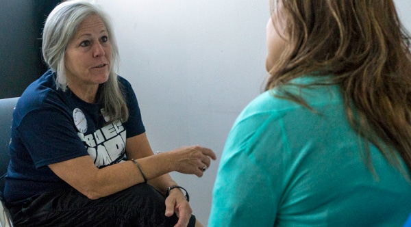 Volunteer Dr. Nancy Miller Brings Comfort After Hurricane Harvey 