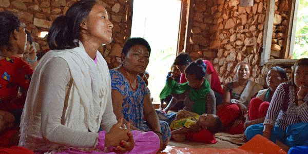 Nepal Mothers Groups learn from each other