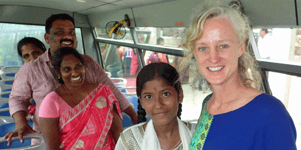 Pfizer Global Health Fellow volunteers with Project HOPE in India