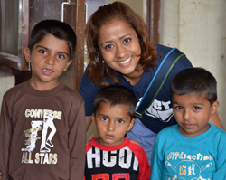 Volunteer of the Month Nurse Sama Shrestha in Nepal