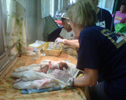 HOPE Volunteers Help PreMature Baby in Philippines