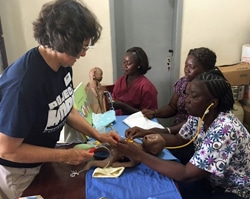 Sierra Leone health care workers