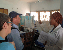 Project HOPE's Dr. Kenyon visits Sierra Leone