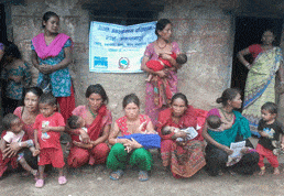 Lactating women in Nepal