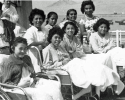 Patients on SS HOPE in Peru 1962