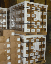 We receive boxes and boxes of medicine and medical supplies, donated to us by our partners. We store it in our warehouse, treating it like the treasure it is, before shipping it out to save lives.