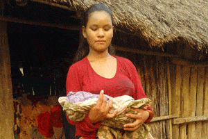 Nepal earthquake woman infant health