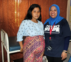 Health Centers offering safer birth options in Indonesia. 