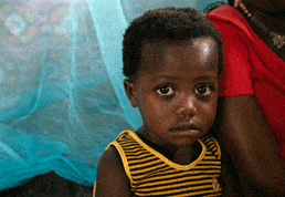 child gets health help in Nigeria