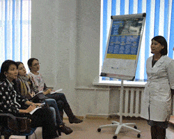 Journalists in Kazakhstan learn about migrant workers and TB