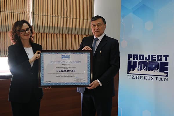 Uzbekstan Cancer Medication Donation