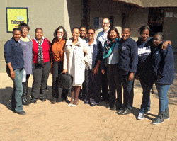 Eli Lilly volunteers at HOPE Centre clinic in Zandspruit, South Africa