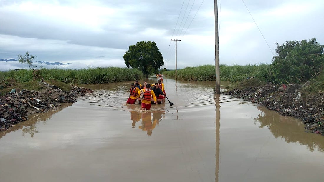 Hurricane Eta survivors in Honduras