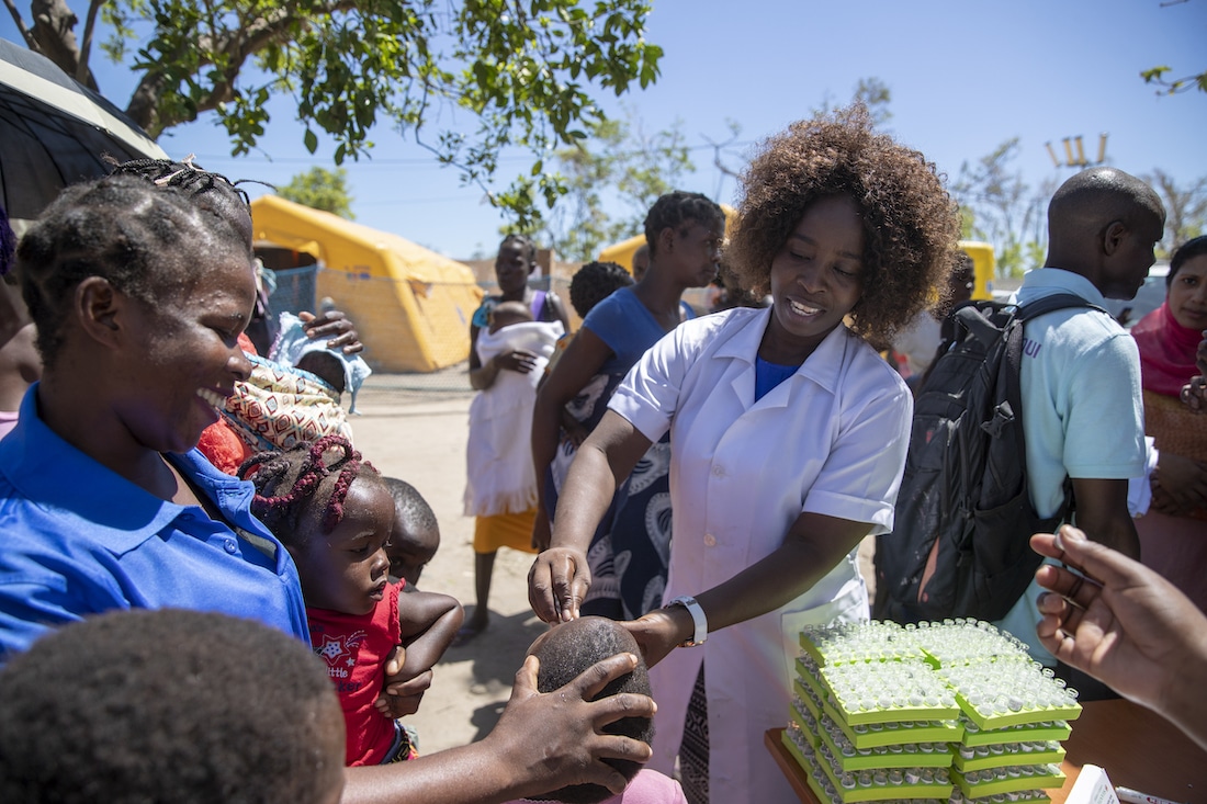 Cholera vaccine in Mozambique