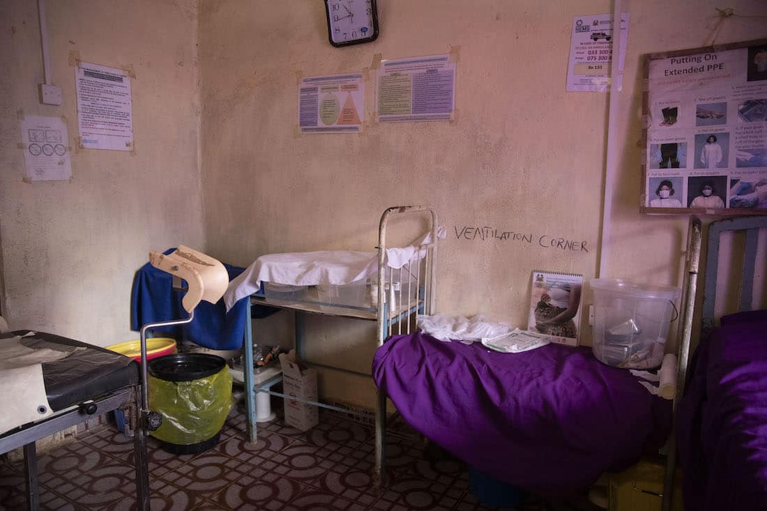 Health care clinic in Sierra Leone