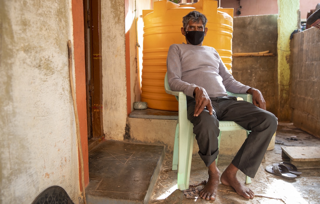 Krishnappa, 81, who survived COVID-19 in India