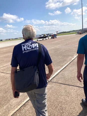 Project HOPE volunteers arrive in New Orleans
