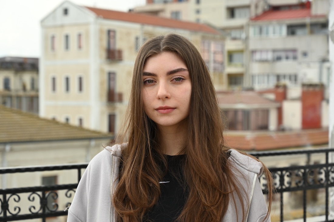 Daniela, a Ukrainian refugee in Romania
