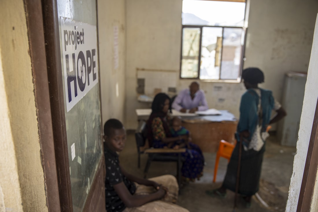 rural health clinic in Ethiopia