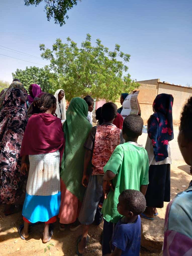 group of people in Sudan