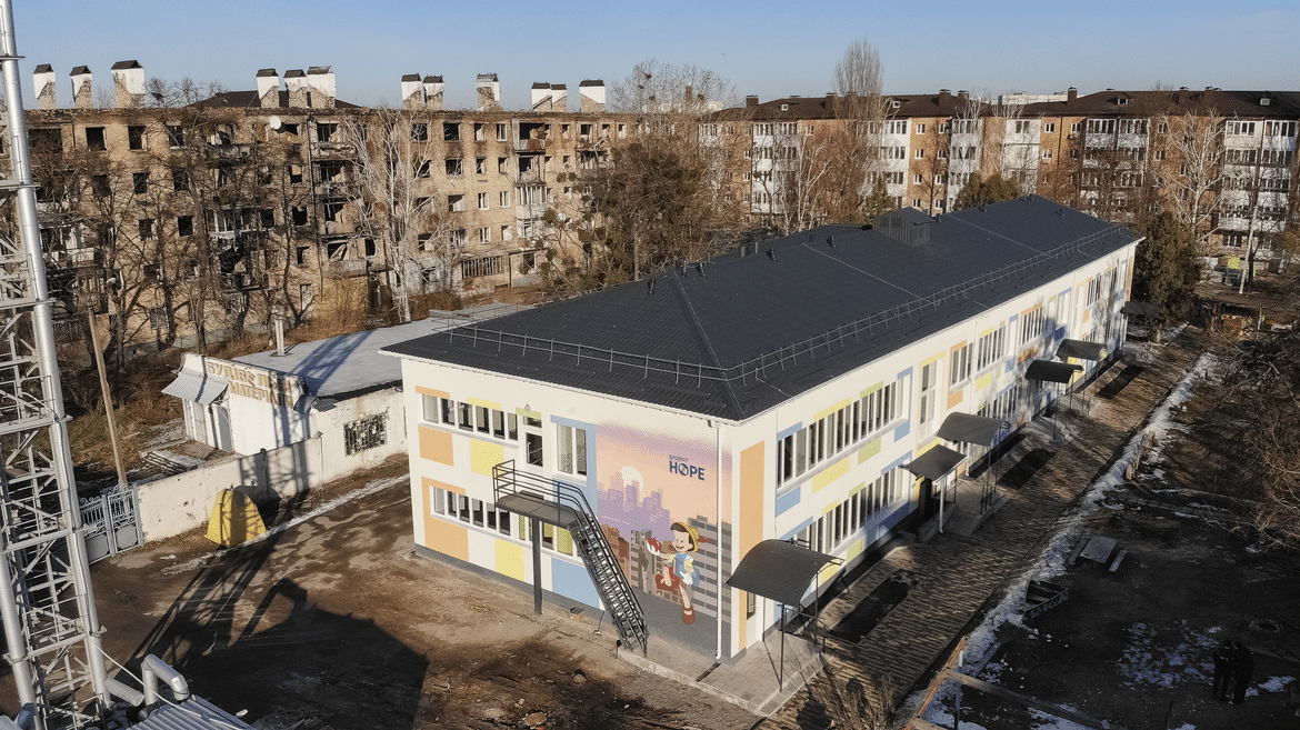 Photo of Rehabilitated Kindergarten in Borodianka, Ukraine