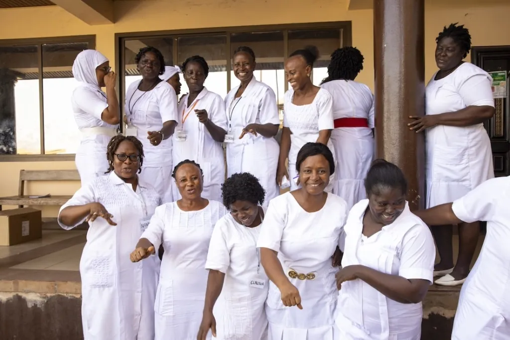 group of nurses