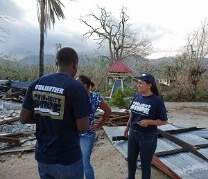 Project HOPE team responding to Haiti hurricane relief
