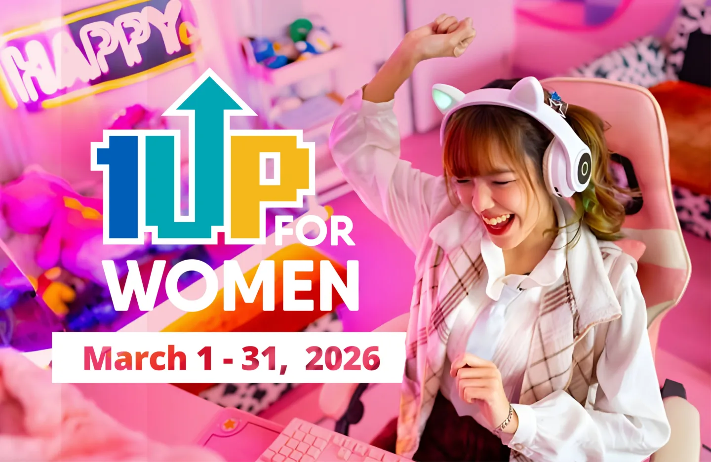 1up for women graphic